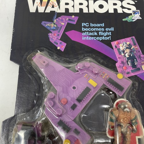 Computer Warriors "MEGAHERT" PC Board Attack Flight Interceptor NEW 1989 Mattel - Picture 4 of 16