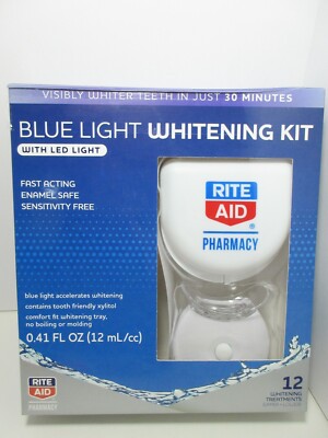Blue Light Whitening Kit w/LED LIGHT, 12 Treatments- READ MORE, FREE SHIPPING