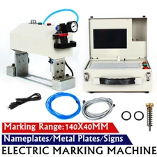 Pneumatic Dot Peen Marking Machine Chassis Number VIN Code Maker Engraving