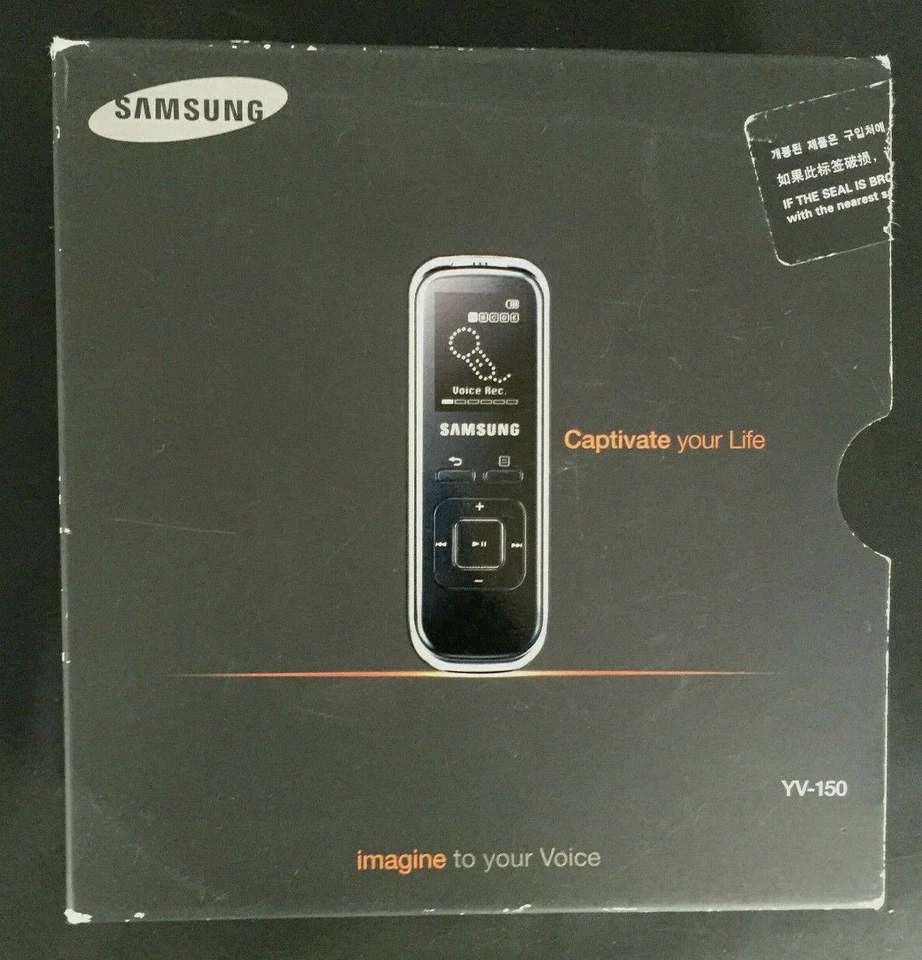 Rare Samsung YV-150 Voice Pen 1 GB / Built-in FM Tuner  - Image 3 of 4
