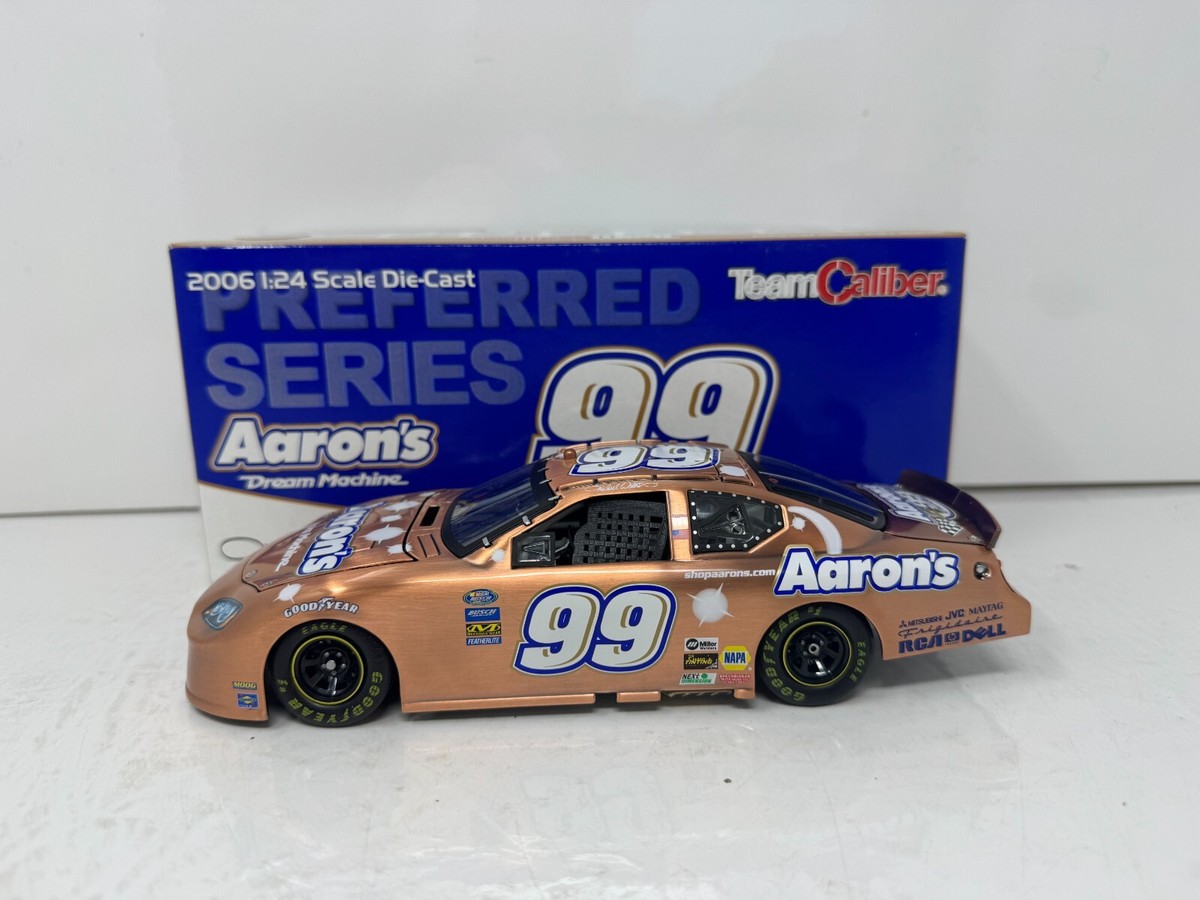 Team Caliber Preferred #99 Michael Waltrip Aaron's Copper 2006 1