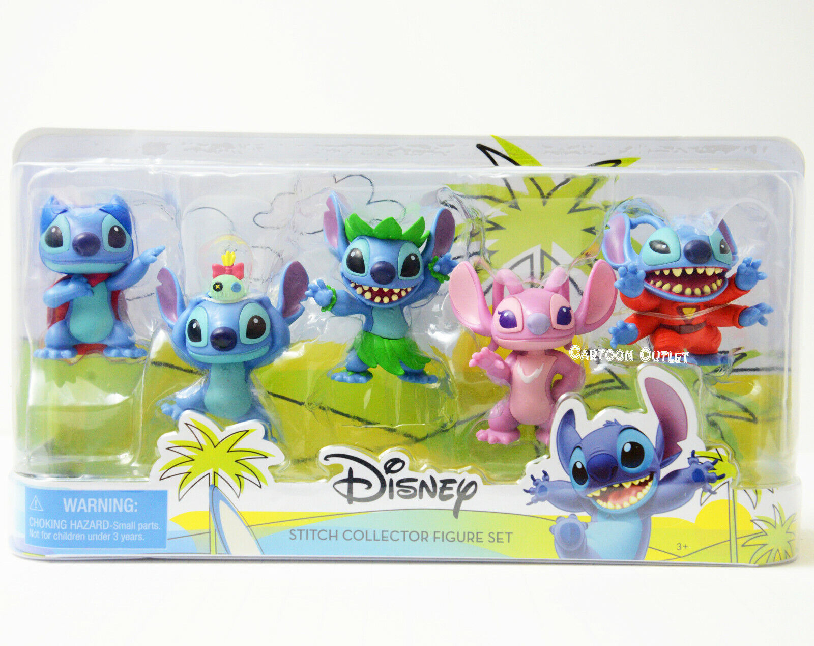 Disney Stitch Action Figures, Stitch Disney Figurines