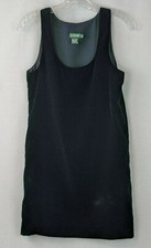 J. CREW SIMPLISTIC LITTLE BLACK DRESS VELVETEEN FULLY LINED Cocktail Dress SZ 2