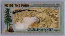 Hawaii Volcanoes National Park - Inside the Park CHROME 2022 Allen & Ginter #-31