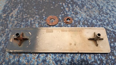 1968 1969 Ford Torino Fairlane Original Radio Delete Plate Panel