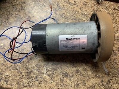 NordicTrack Treadmill DC Drive Motor with Flywheel 189326 Read