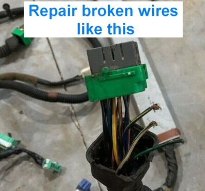 Fits Honda Civic 96-00 Door Jamb Harness Pigtail Connector Repair