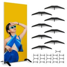 ( 16 PCS )Spider Feet Board Sign Holder Floor Standing Display, 8"L x 3.15"Wx2"H