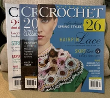 Interweave Crochet Magazine Bundle Knitting Crochet Patterns 2012