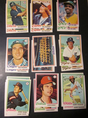 1978 Topps Baseball Pick Choose Complete Your Set(501-726) NM, NM/MT - Updated - Picture 102 of 223