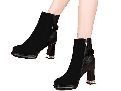 STRATEGIA SQUARE TOE SUEDE FABRIC FLORAL BOOTS SIZE 37 | eBay display picture 2