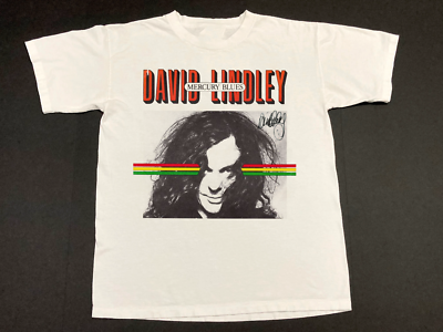 David Lindley Tシャツ Rare David Lindley Singer Heavy Cotton Full Size Unisex