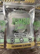 3x - NYX Professional Makeup JUMBO Lash Extension Clusters Vegan False Eyelashes