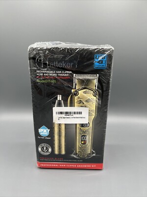 Hatteker Rechargeable Hair Clipper Nose And Beard Trimmer All In 1 Multi Groomer