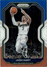 2020-21 Panini Prizm #22 Josh Hart RED WHITE & BLUE Prizm - Nice Card!
