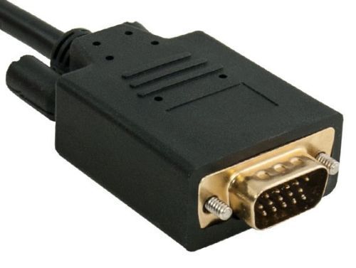 Displayport Maschio a VGA Maschio (15 Pin) 28AWG Cavo Connettori Oro 3Ft - 15Ft - Foto 3 di 4