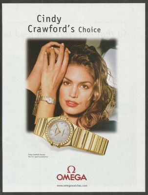 cindy crawford omega