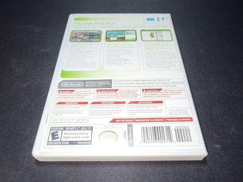 Wii Fit Plus Nintendo Wii EX+NM Estado COMPLETO Juego ¡Solo sin tablero! - Imagen 2 de 3