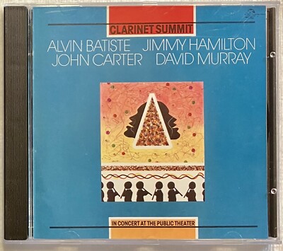 Clarinet Summit Volumes 1 & 2 (1-CD) Alvin Batiste, John Carter, David Murray