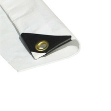 10 x 12 White Color 12 Mil Heavy Duty Tarp w/ UV Protection a YOYZA Exclusive