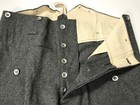 WWI GERMAN M1915 INFANTRY STONE GREY WOOL TROUSERS-XLARGE 38 WAIST — photo 8