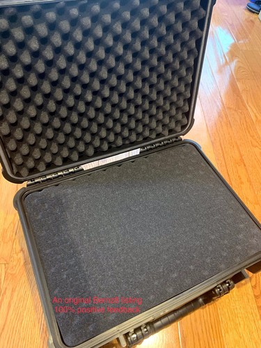 Large Black IP65 Waterproof Storage Travel Case for Graded Card Slab Holders NEW - Picture 5 of 12
