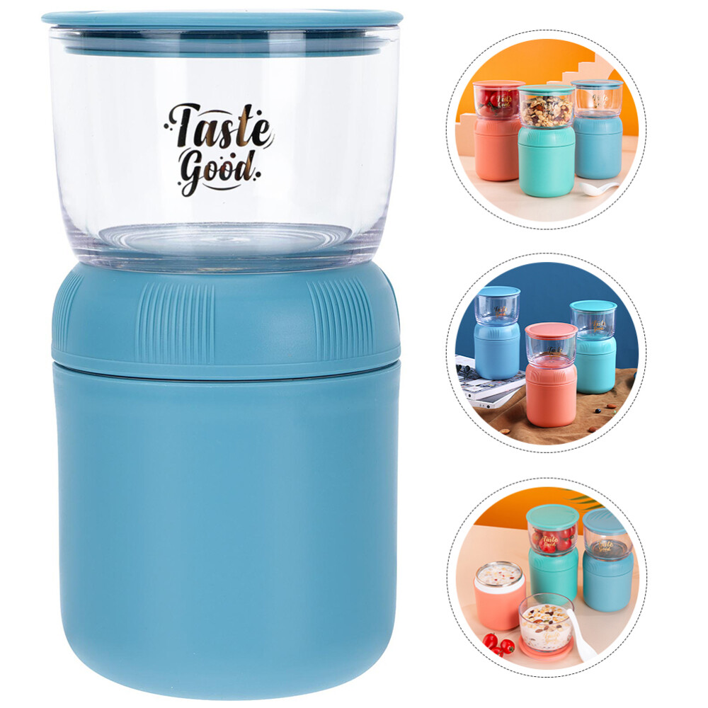 Insulated Porridge Cup Food Holder Thermal Soup Lunch Pot Double Layer eBay