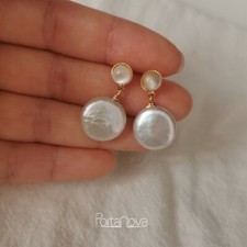 Orecchini Perla Pendenti Orecchini con Perle Argento 925 | FindTheDeal