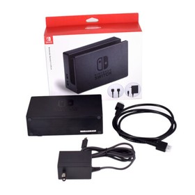 Original Nintendo Switch Charging Dock + AC Adapter Power Cable + HDMI CABLE Set