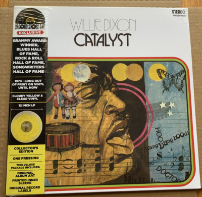 Willie Dixon Catalyst LP NEW YELLOW Cloudy Colored vinyl rsd 2023 *FREE SHIPPING