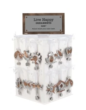 Ganz E8 Spring Easter Decor Family Sentiment Live Happy Ornaments ER57500A