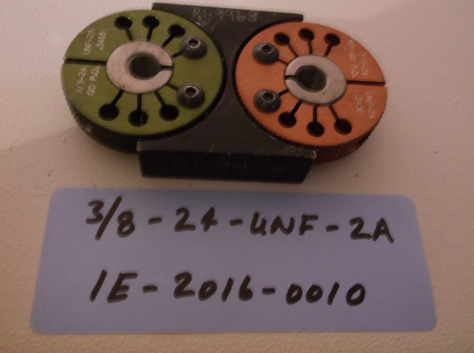 3 8 24 Unf 2a Thread Ring Gage Machinist Inspection Tooling Lathe Ebay