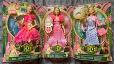 Mattel Wicked Movie all Three Glindas 11” Doll URL Error Misprint - New in Box
