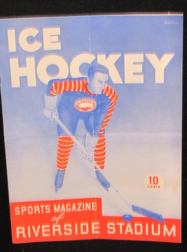 Washington Eagles Eastern Hockey League ~ 26. März 1940 Programm