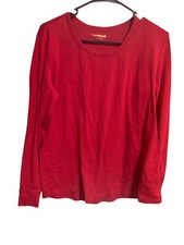 womens heart soul Scrub top Red XL