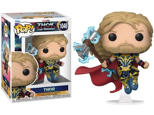 Funko Pop Thor Love and Thunder 1040 Thor (NEW, DENTED BOX)
