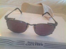 HOT RARE VINTAGE JEAN PAUL GAULTIER 56-2175 SMOKE GREEN/GREEN-GREY SUNGLASS NOS