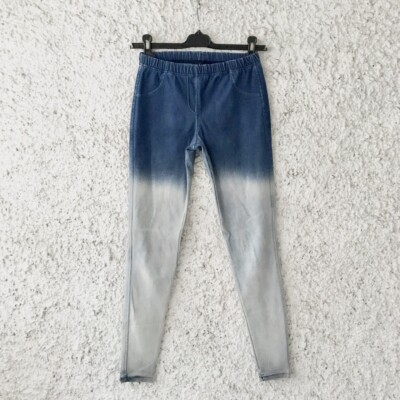 CALZEDONIA LEGGINGS DOPPIO COLORE CHIARO SCURO