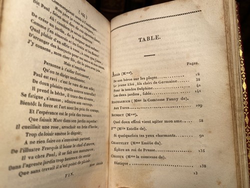Guirlande des Dames. 9ème année 1823. Gravures. Emilie du Chastelet, anonymes... - Picture 18 of 21