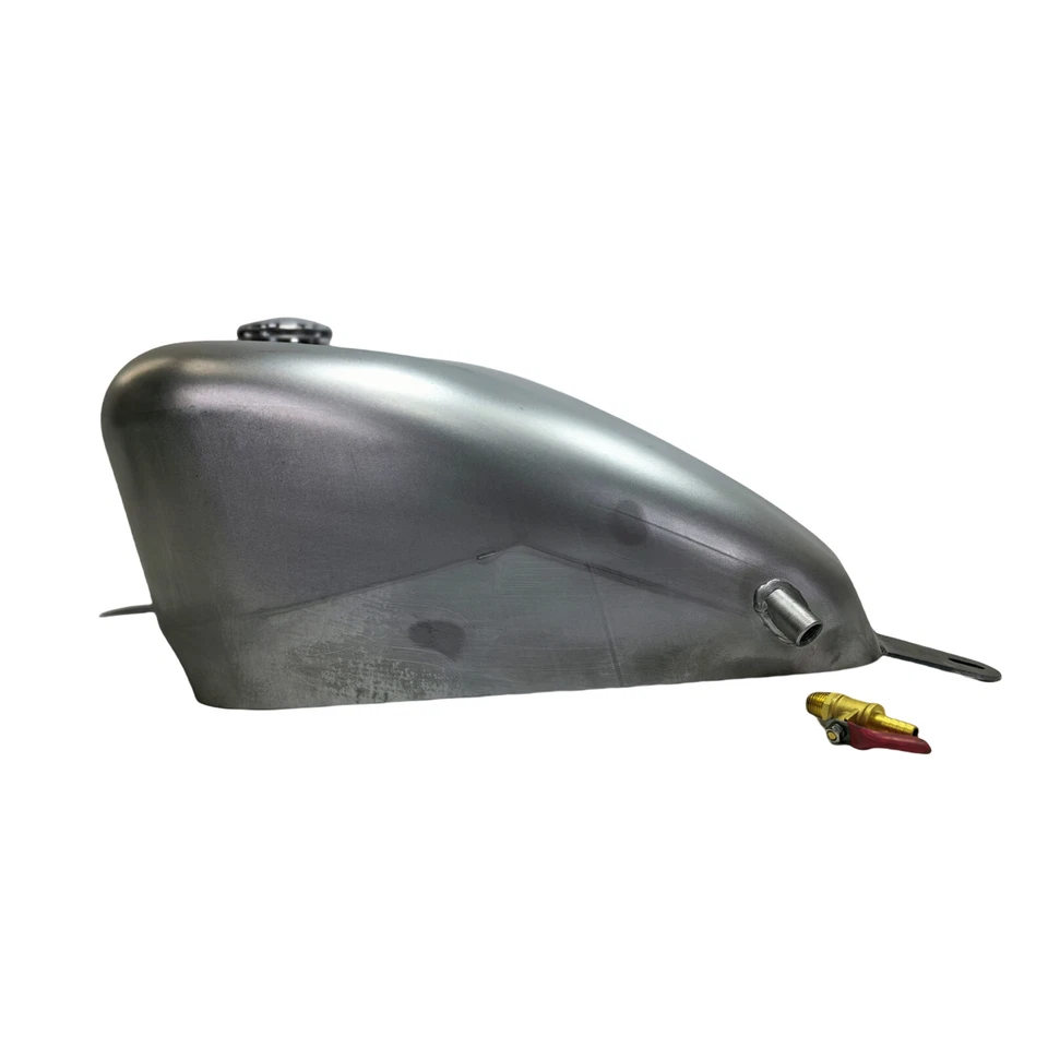 Motorcycle Petrol Gas Fuel Tank W/Cap For Honda Shadow 1100 VT1100 2004-09 2007 - Image 2 of 4