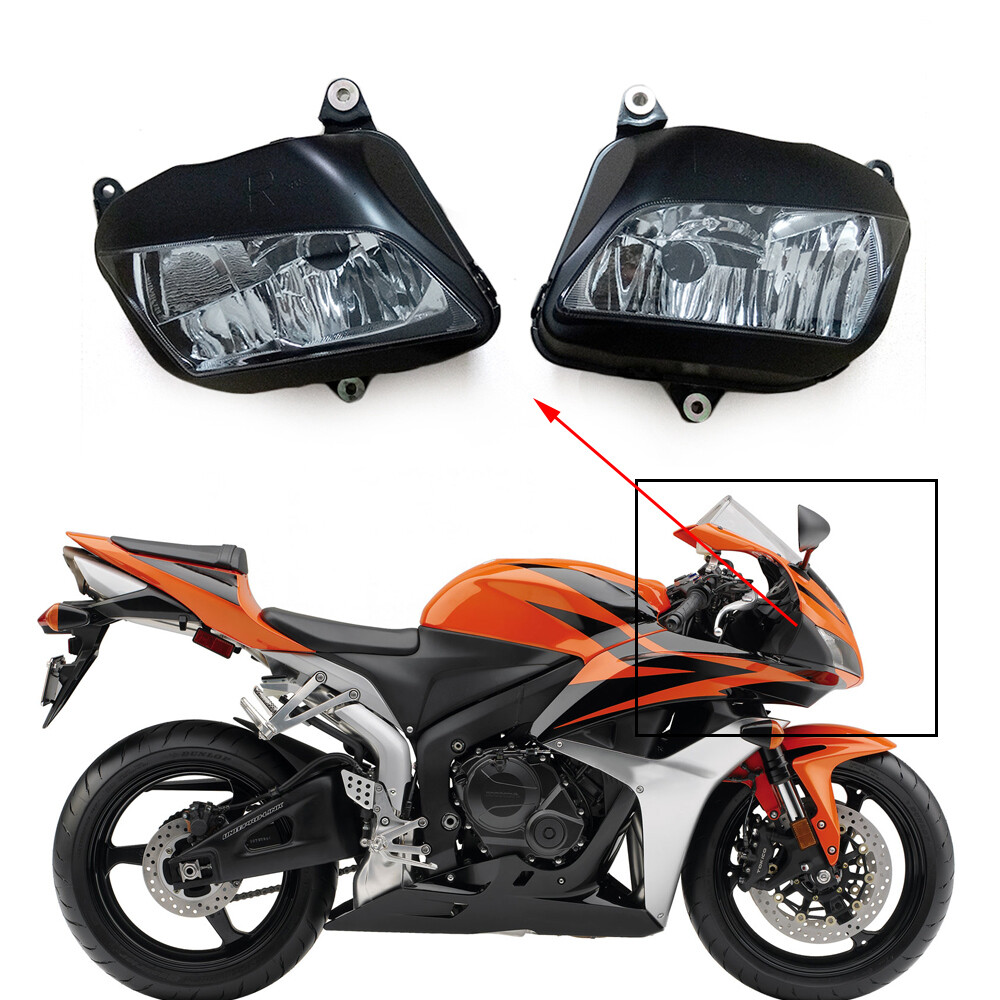 Motorcycle Headlight Headlamp Assembly For Honda F5 CBR600RR 2007-2012 Lighting