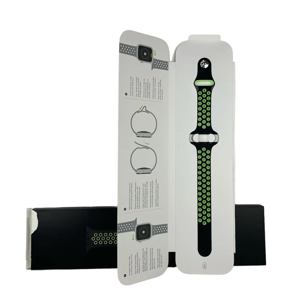 Pulseira genuína para Apple Watch 38mm 40mm 41mm 2 3 4 5 6 7 8 9 SE Ultra 42mm 44mm 45mm - Imagem 2 de 2