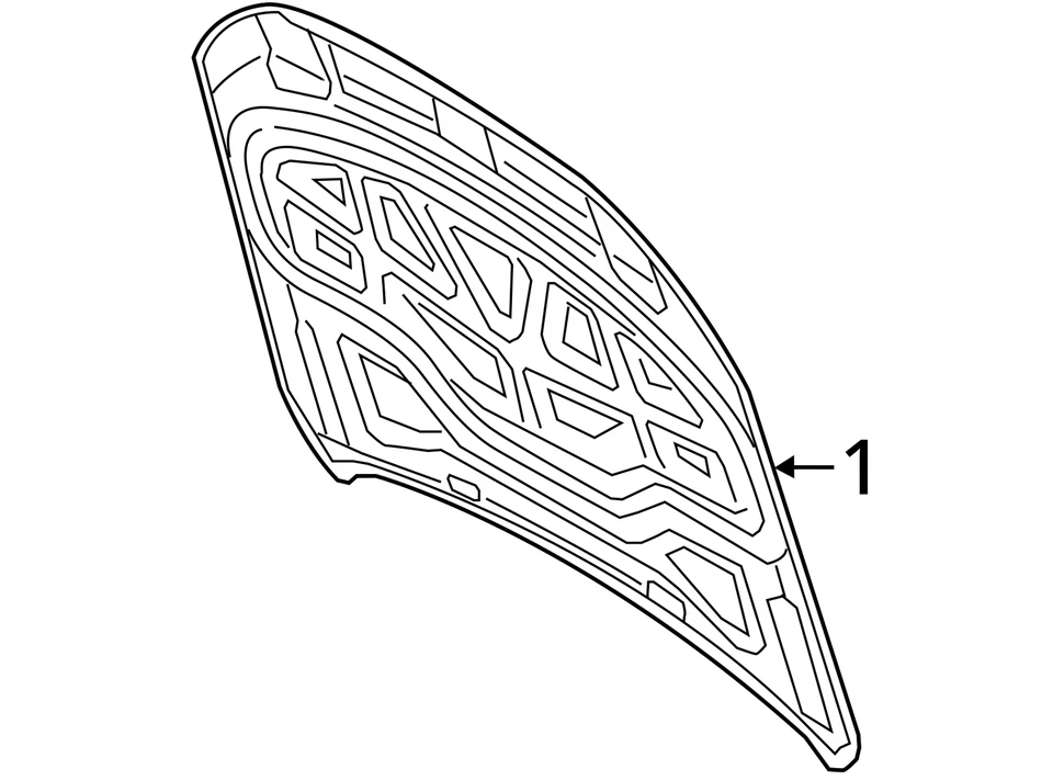 (LOCAL PICKUP ONLY) Hood Fits 11-14 AUDI A8 6504010 Foto 4 de 4