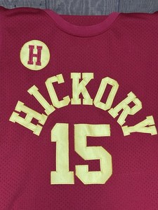 Hoosiers movie Jersey #15 High School Basketball Hickory Stitched Gene Hackman