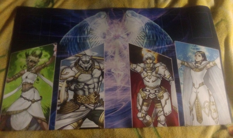 Yugioh Lightsworn Playmat Lumina Wulf Jain Lyla Honest