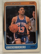 Mark Jackson 1988-89 Fleer #82 New York Knicks Rookie RC