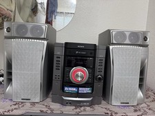 Sony MHC HCD-RG295 Mini HiFi System Music CD/MP3/Cassette Tape Stereo RDS VACS