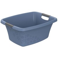 Rotho WÄSchewanne 25 Liter Flowers Horizon Blue Neu