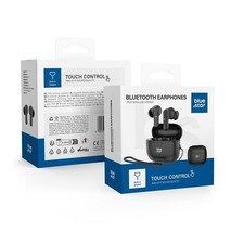 Blue Star Auricolare Bluetooth 5.4 Bk31 Black Per Apple Iphone 17 Pro Max Air