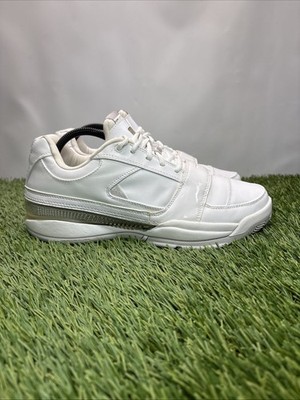 Gilbert Arenas Adidas TS Team Signature White Mens 9.5 Silver Stripes 079187